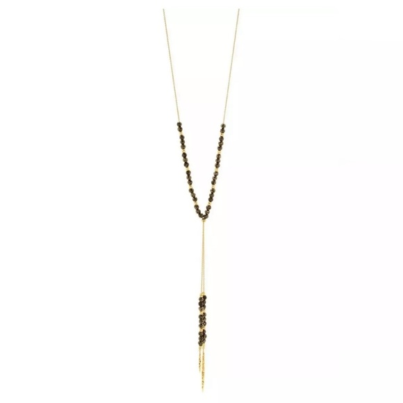 🆕 Gorjana Power Gemstone Pyrite Beaded Necklace - Picture 10 of 10